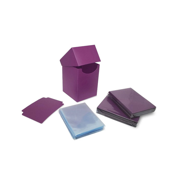 Caja + 100 Sleeves + 100 Inner Sleeves - Mulberry [Combo Pack]