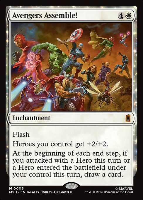 Avengers Assemble! Regular Foil (ingles) 6 | Singles MTG en PiedraBruja