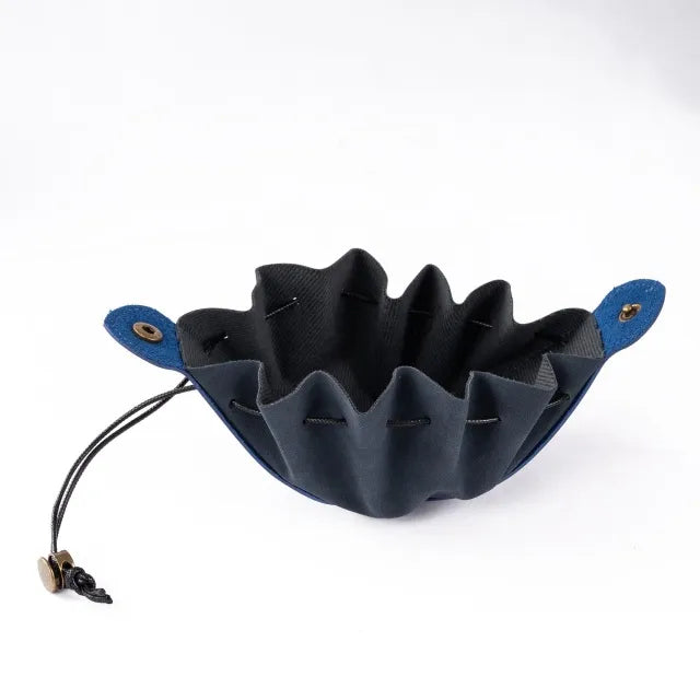 Bolsa de Cuero para Dados - Azul