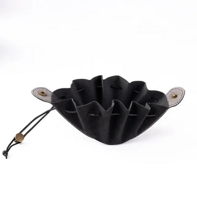 Bolsa de Cuero para Dados - Negra