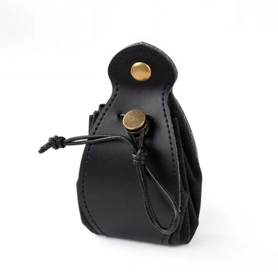 Bolsa de Cuero para Dados - Negra