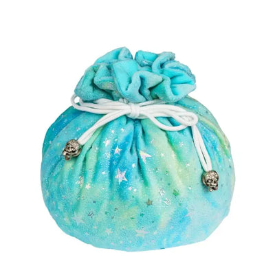 Bolsa de Dados de Franela Arcoíris - Celeste