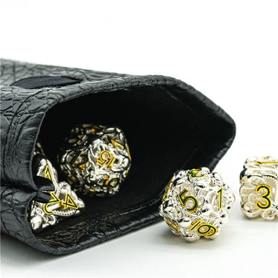 Pouch - Bolsa para Dados: Ojo de Dragon Cian