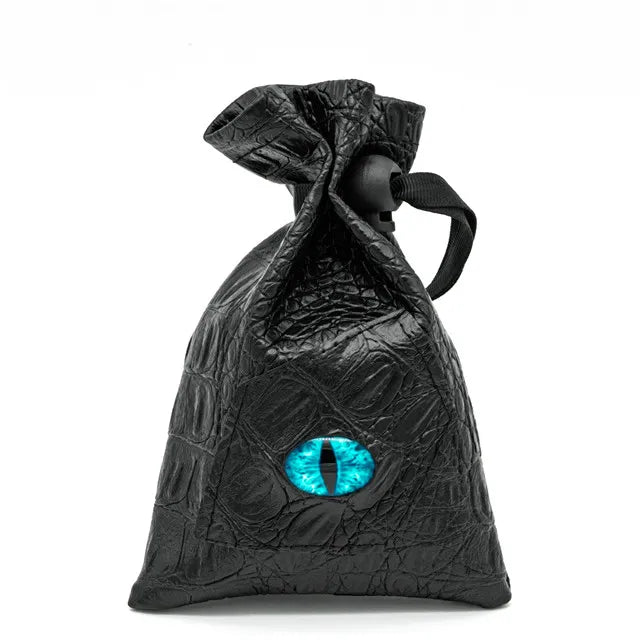 Pouch - Bolsa para Dados: Ojo de Dragon Cian