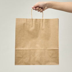 Bolsa mediana kraft 33x31x11