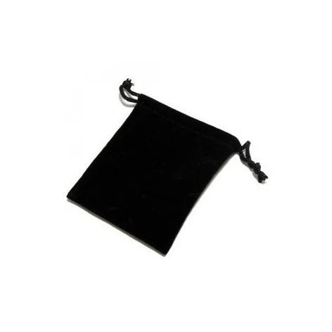 Pouch - Bolsa para Dados Plush Negra Mini
