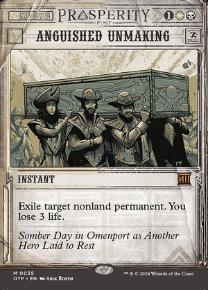 Anguished Unmaking Borderless (español) 35 | Singles MTG en PiedraBruja
