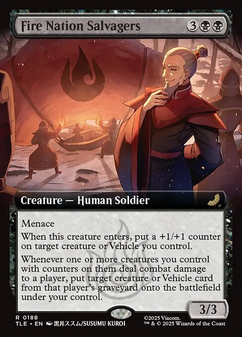 Fire Nation Salvagers Extended Foil (ingles) 188