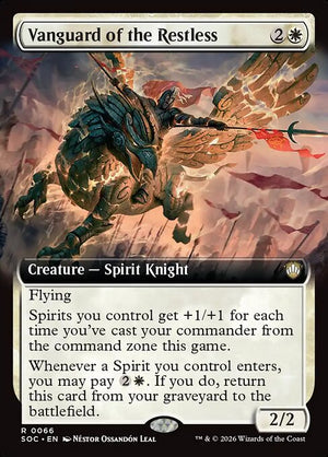 Vanguard of the Restless Extended  (ingles) 66| Singles MTG en PiedraBruja