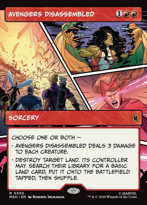 Avengers Disassembled Regular (ingles) 302 | Singles MTG en PiedraBruja