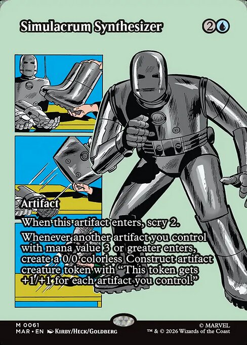 Simulacrum Synthesizer Regular Foil (ingles) 61 | Singles MTG en PiedraBruja