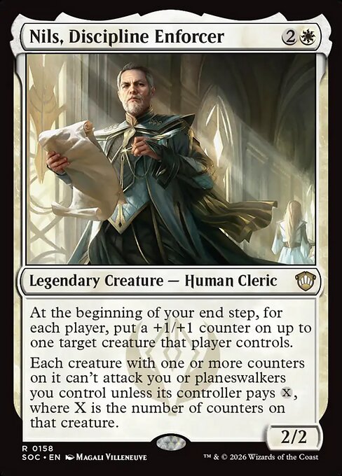 Nils, Discipline Enforcer Regular (ingles) 158 | Singles MTG en PiedraBruja