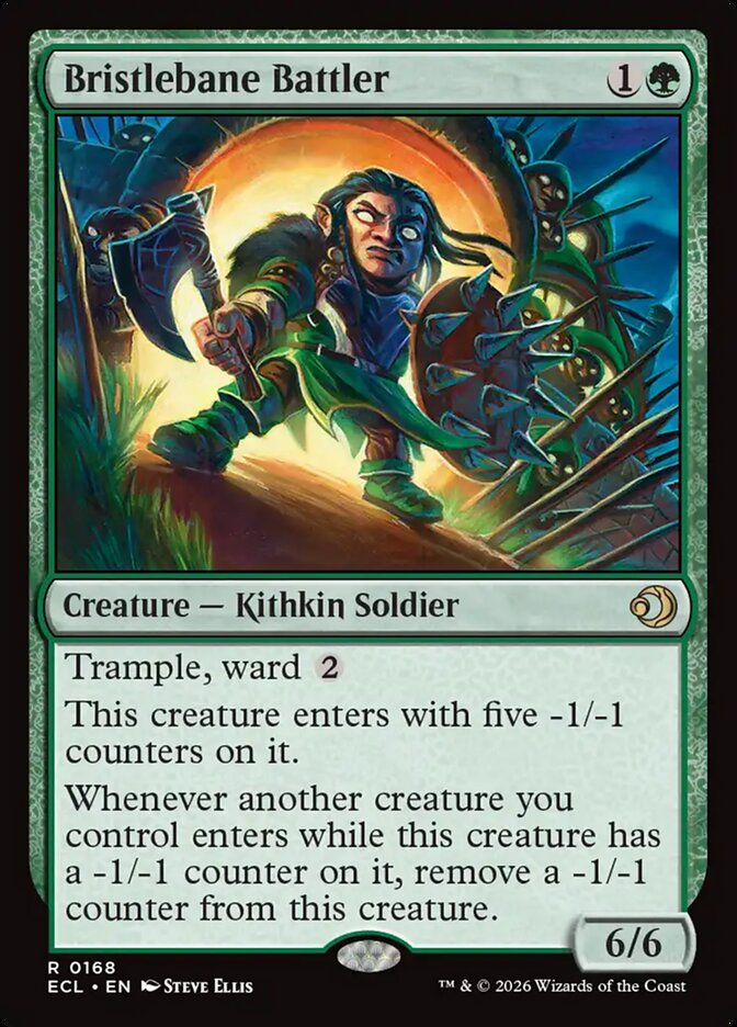 Bristlebane Battler Regular Foil (ingles) 168