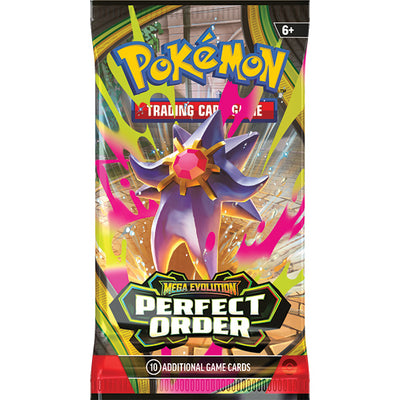 Mega Evolution Perfect Order Booster ESP | Pokémon TCG, sobres, cartas pokemon y coleccionables en PiedraBruja Chile