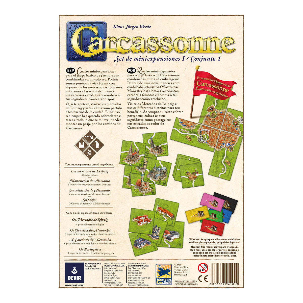 Carcassonne: Set de Miniexpansiones I