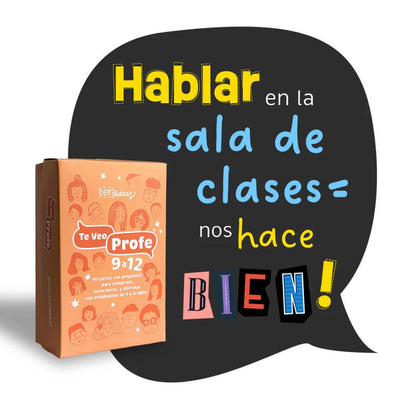 Cartas Te Veo Profe 9 a 12 años - Promover comunicación y empatía en el Aula