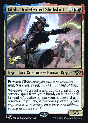 Lilah, Undefeated Slickshot Regular Foil (español) 217s | Singles MTG en PiedraBruja