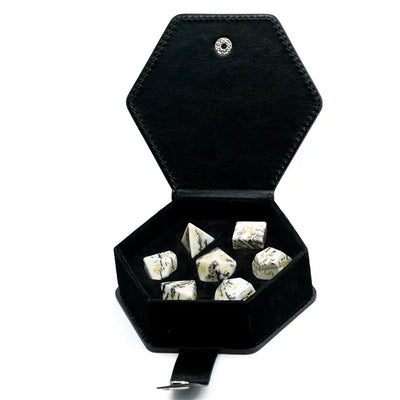Gema Preciosa - Jaspe | Dados para juegos de rol y mesa en PiedraBruja Chile