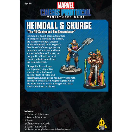 Marvel Crisis Protocol - Heimdall & Skurge