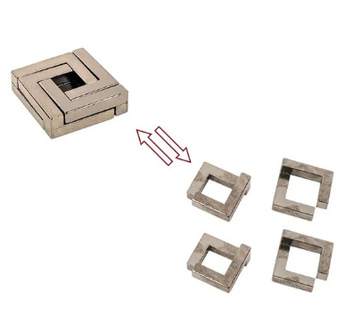 Puzzle Metalico 3D Laberinto Cuadrado