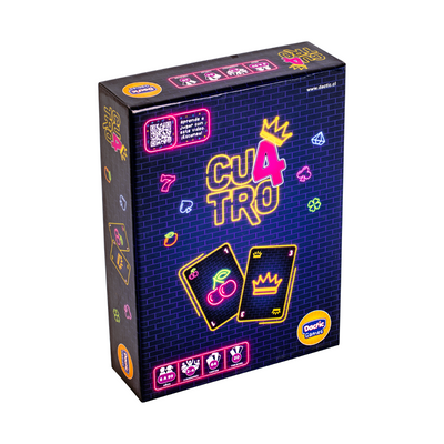 Cu4tro (Cuatro) | Juegos de mesa para todas las edades en PiedraBruja Chile