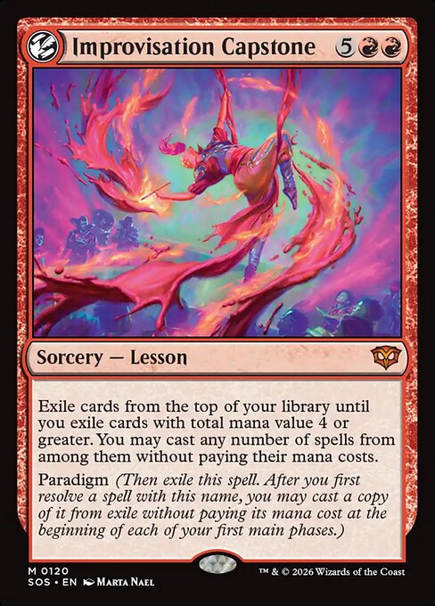Improvisation Capstone Regular Foil (ingles) 120 | Singles MTG en PiedraBruja