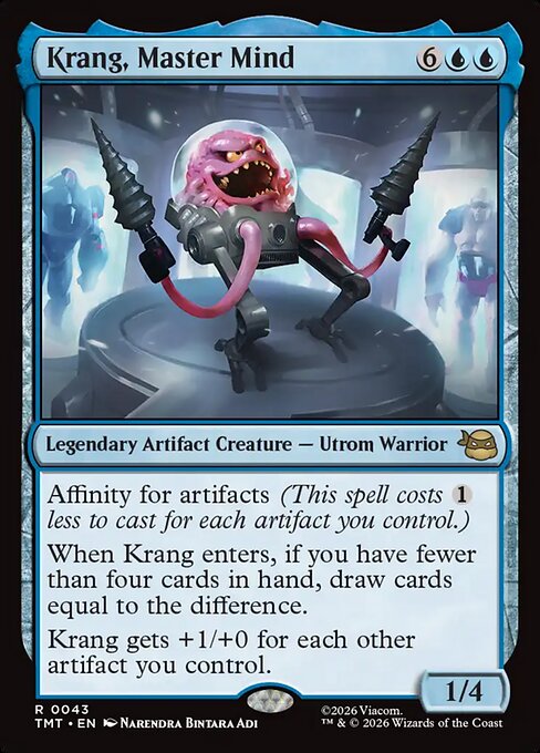 Krang, Master Mind | Singles MTG en PiedraBruja