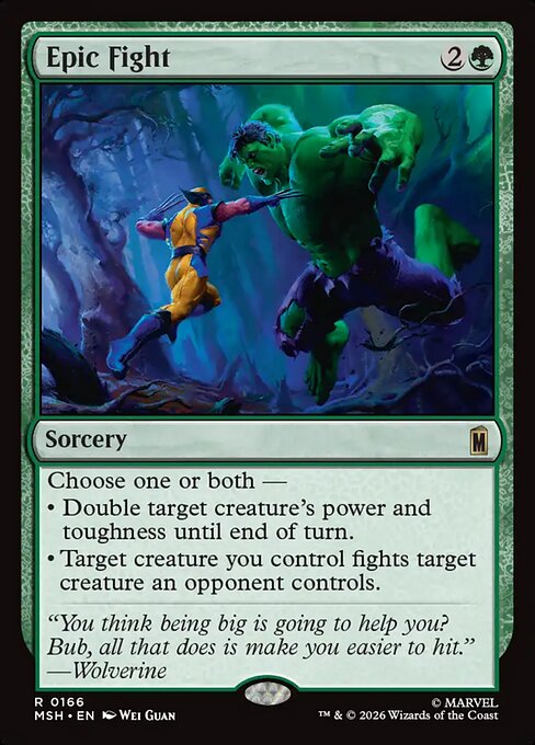 Epic Fight Regular Foil (ingles) 166 | Singles MTG en PiedraBruja