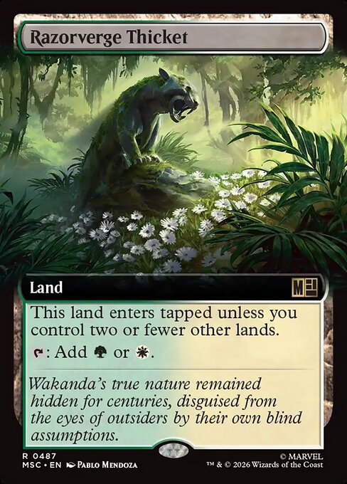 Razorverge Thicket Regular (ingles) 487 | Singles MTG en PiedraBruja