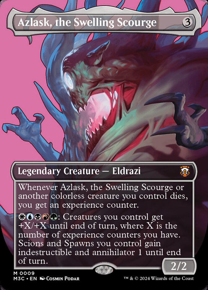 Azlask, the Swelling Scourge Borderless   (Ingles)
