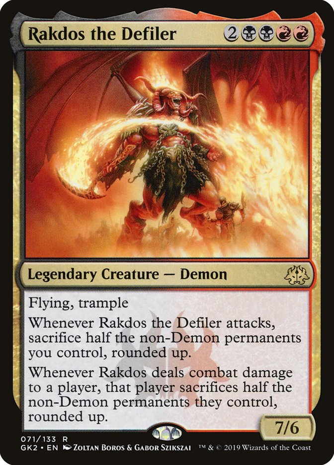 Rakdos the Defiler Regular  (frances) 71