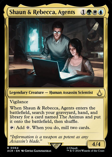 Shaun & Rebecca, Agents Regular Foil (ingles) 64