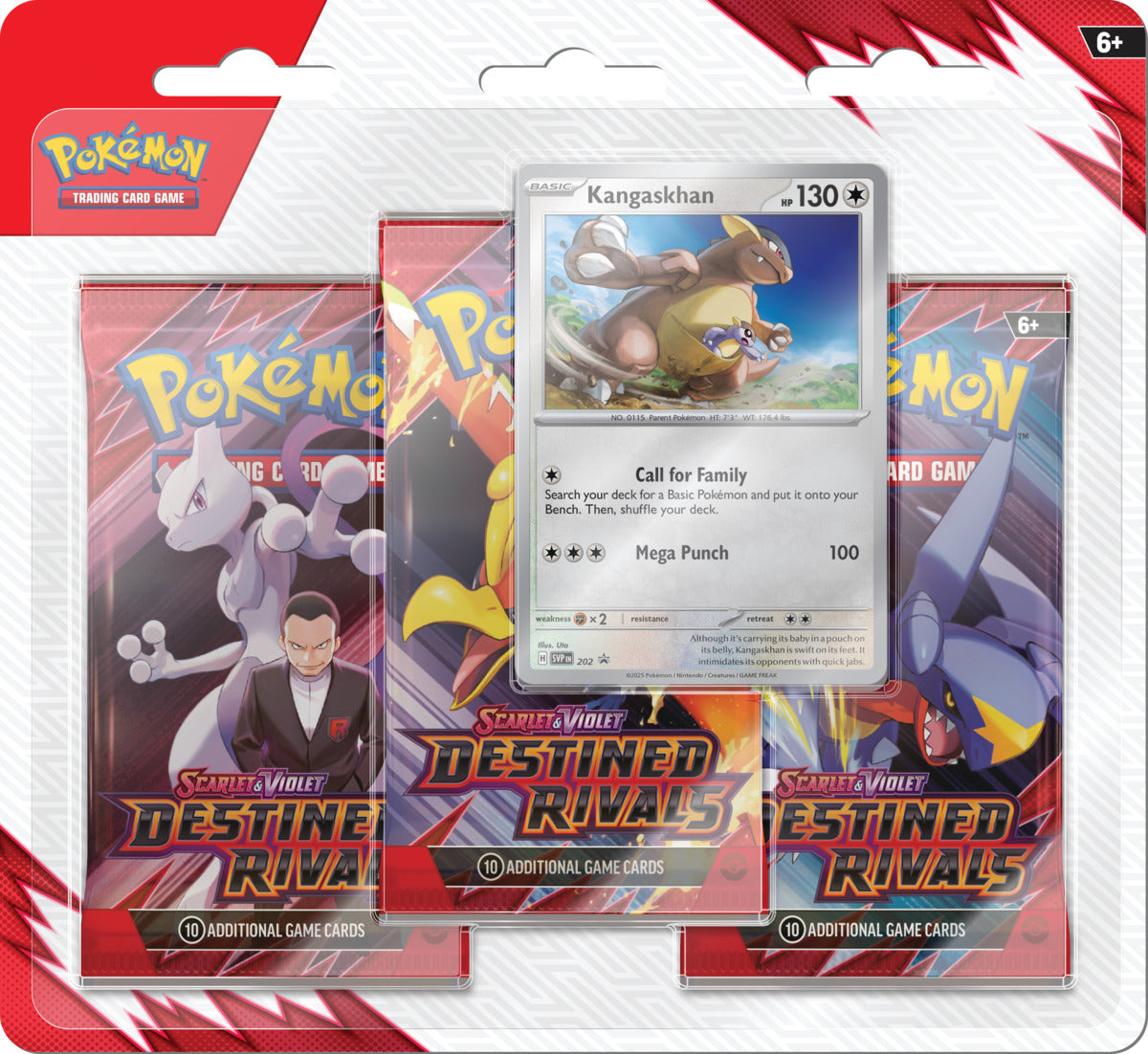 Scarlet & Violet Destined Rivals 3 Pack Blister