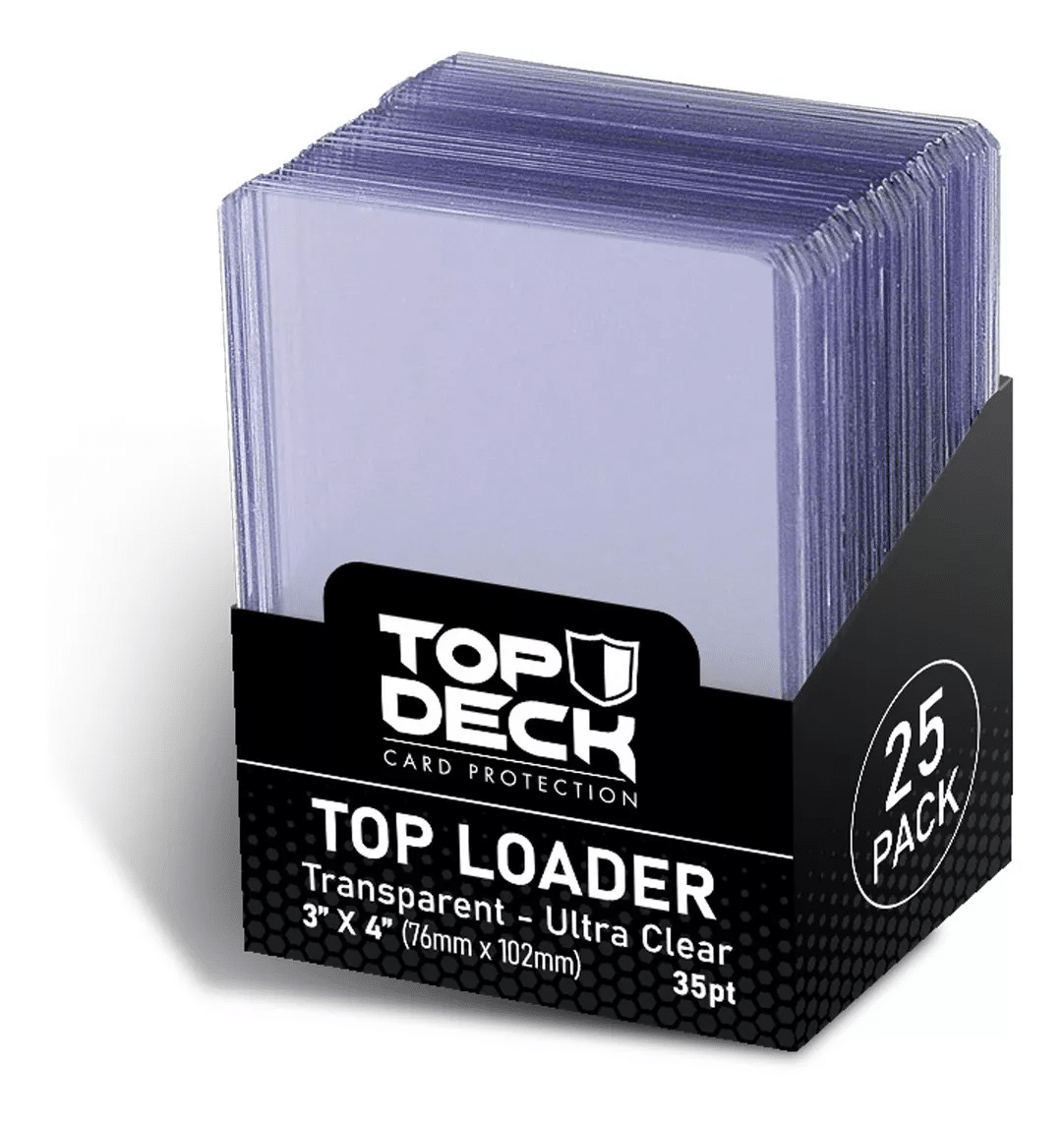 Top Loader (x25) | Accesorios para juegos de cartas coleccionables en PiedraBruja Chile
