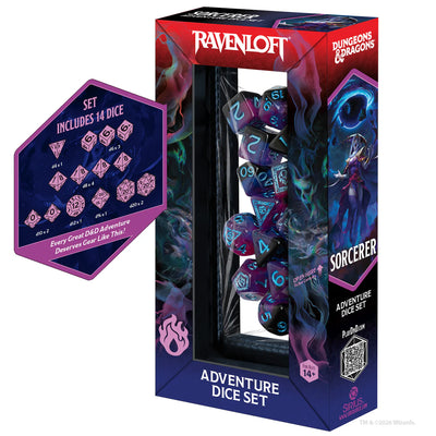 Sorcerer Purple - Adventure Dice
