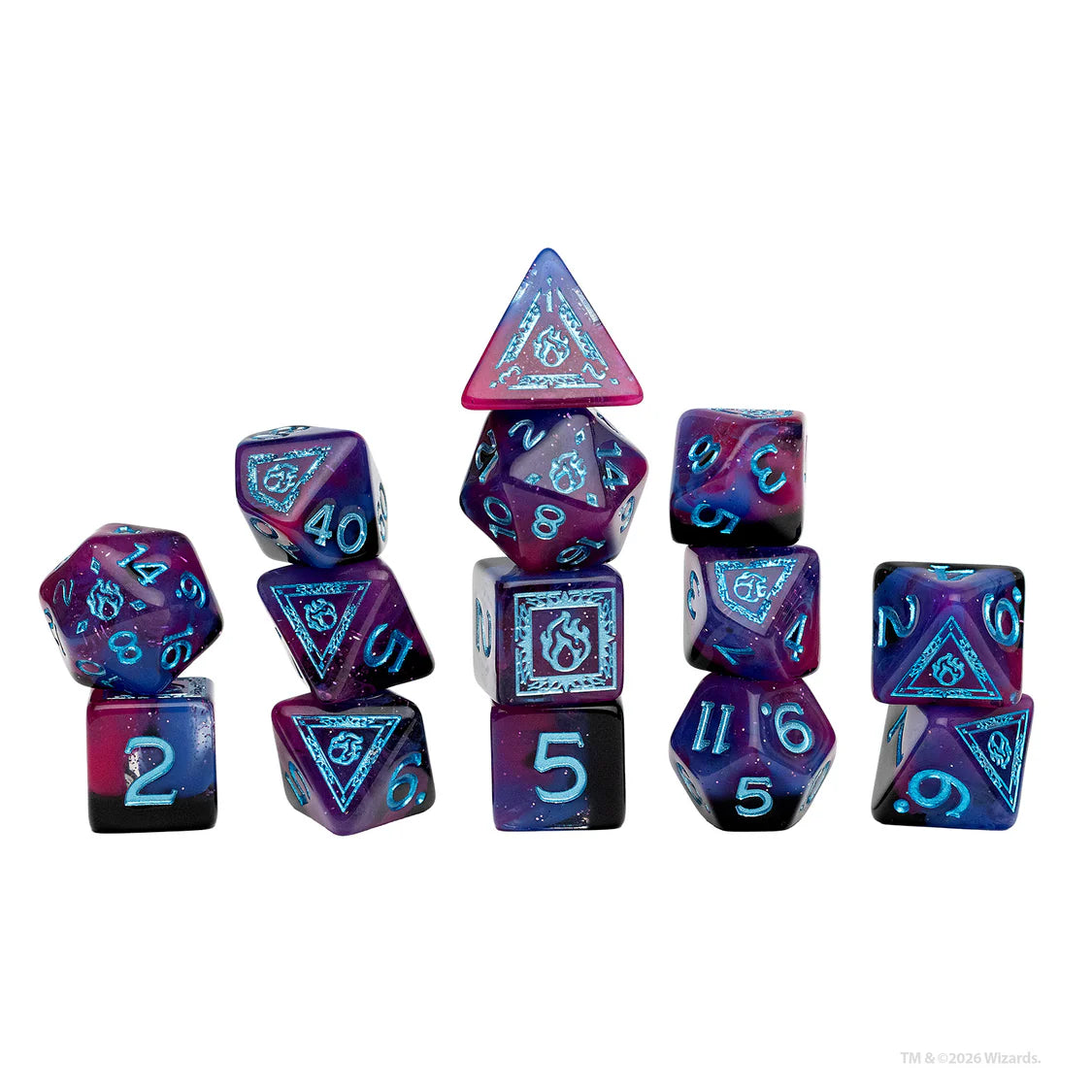 Sorcerer Purple - Adventure Dice