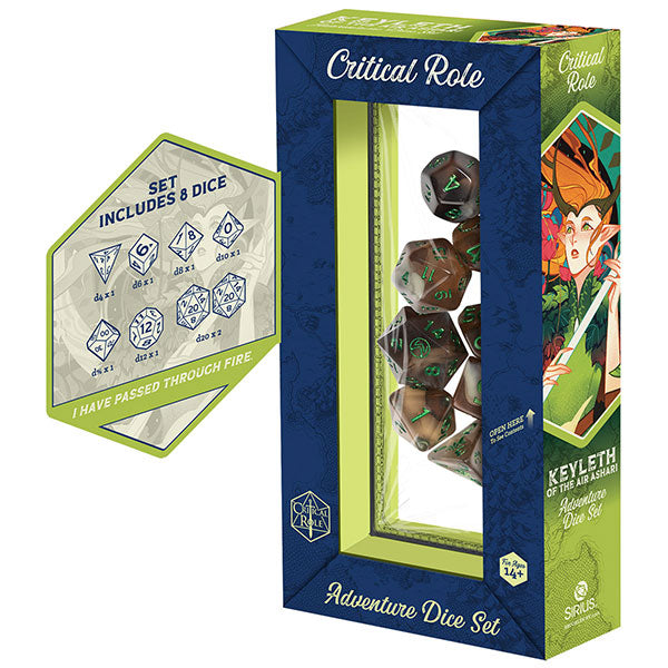 Vox Machina: Keyleth Grog Strongjawe - Adventure Dice