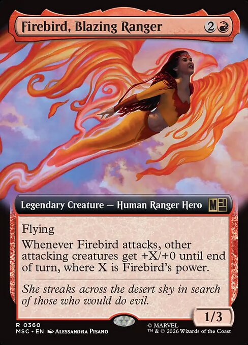 Firebird, Blazing Ranger Regular (ingles) 360 | Singles MTG en PiedraBruja
