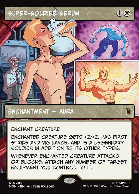 Super-Soldier Serum Regular Foil (ingles) 299 | Singles MTG en PiedraBruja