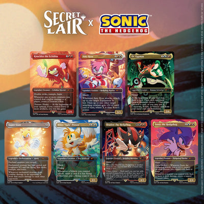 Secret Lair - Sonic: Friends and Foes | Magic: The Gathering y accesorios TCG en PiedraBruja Chile
