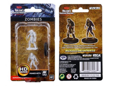 Nolzur’s Marvelous Miniatures: Unpainted Minis Wave 1 - Zombies