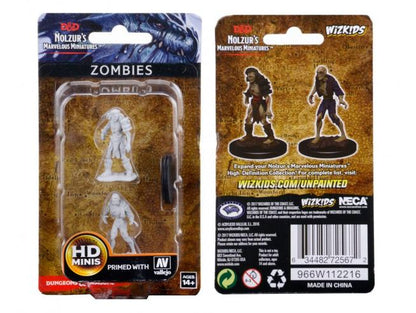 Nolzur’s Marvelous Miniatures: Unpainted Minis Wave 1 - Zombies