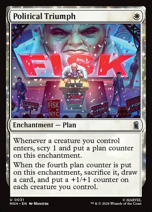 Political Triumph Regular Foil (ingles) 31 | Singles MTG en PiedraBruja