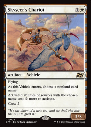 Skyseer's Chariot Regular Foil (ingles) 28