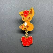 Pin Esmaltado Vulpix Tail Pokemon