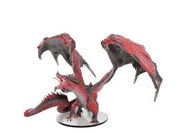 D&D Nolzur's Marvelous Miniatures: Unpainted Minis - Adult Red Dragon Tyrant