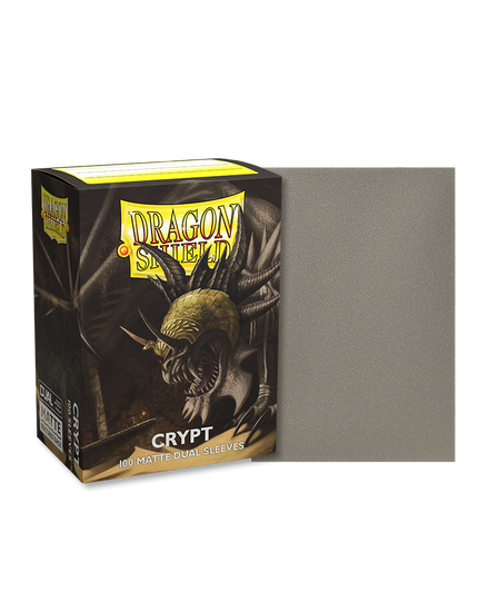 Dragon Shield Sleeves: Standard Dual - Matte Crypt 'Neonen' (100 ct.)