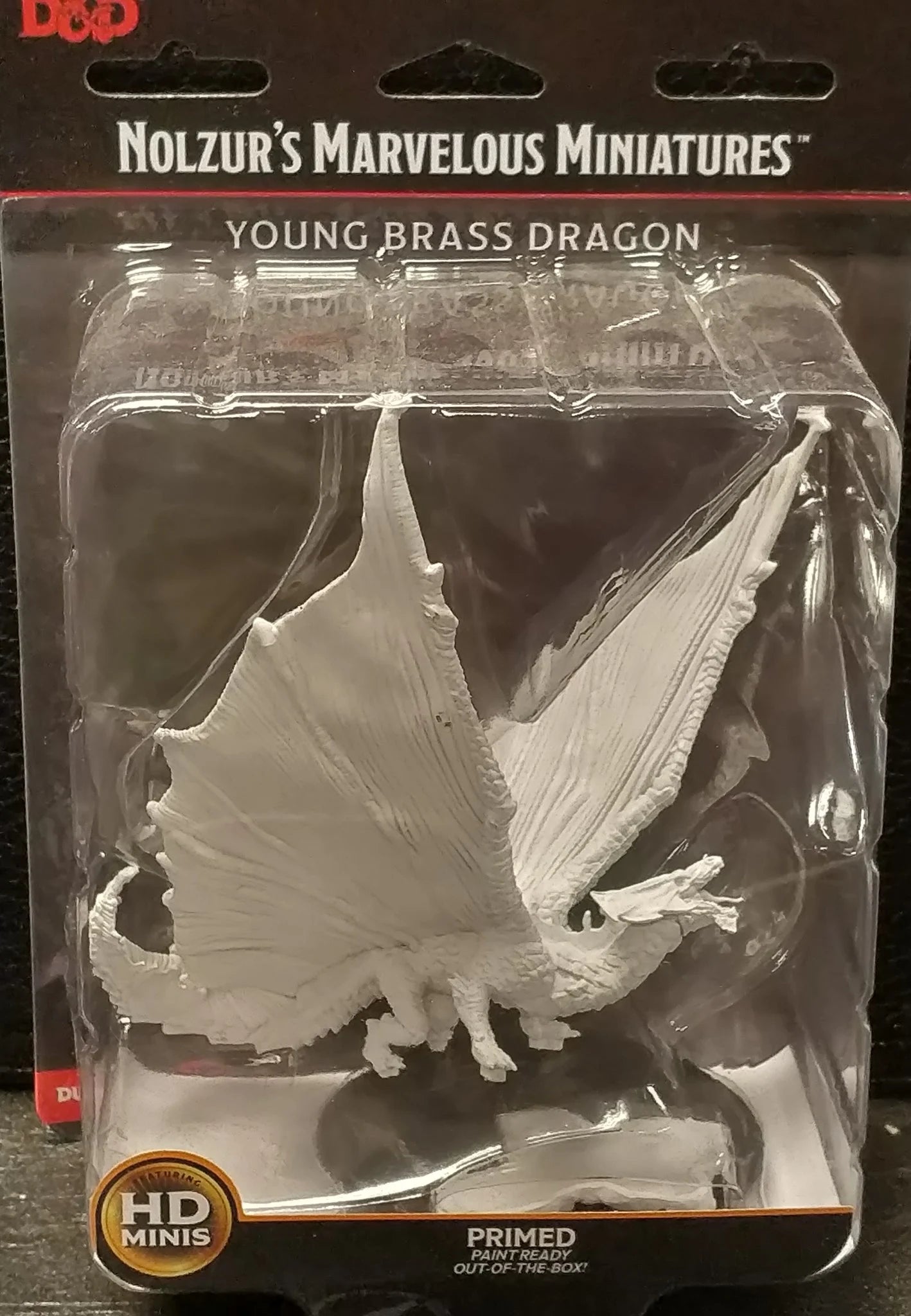 Nolzur’s Marvelous Miniatures: Unpainted Minis Wave 9 - Young Brass Dragon