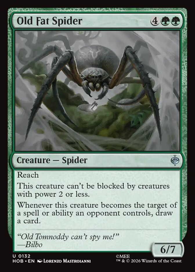 Old Fat Spider