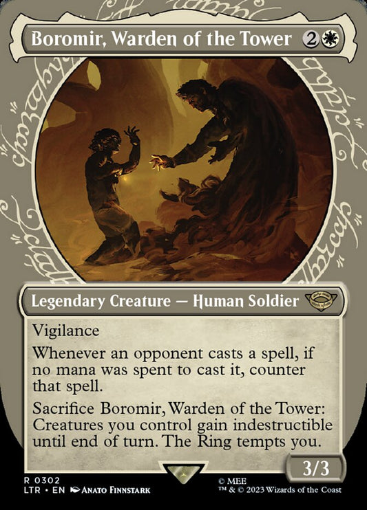 Boromir, Warden of the Tower Borderless  (ingles)